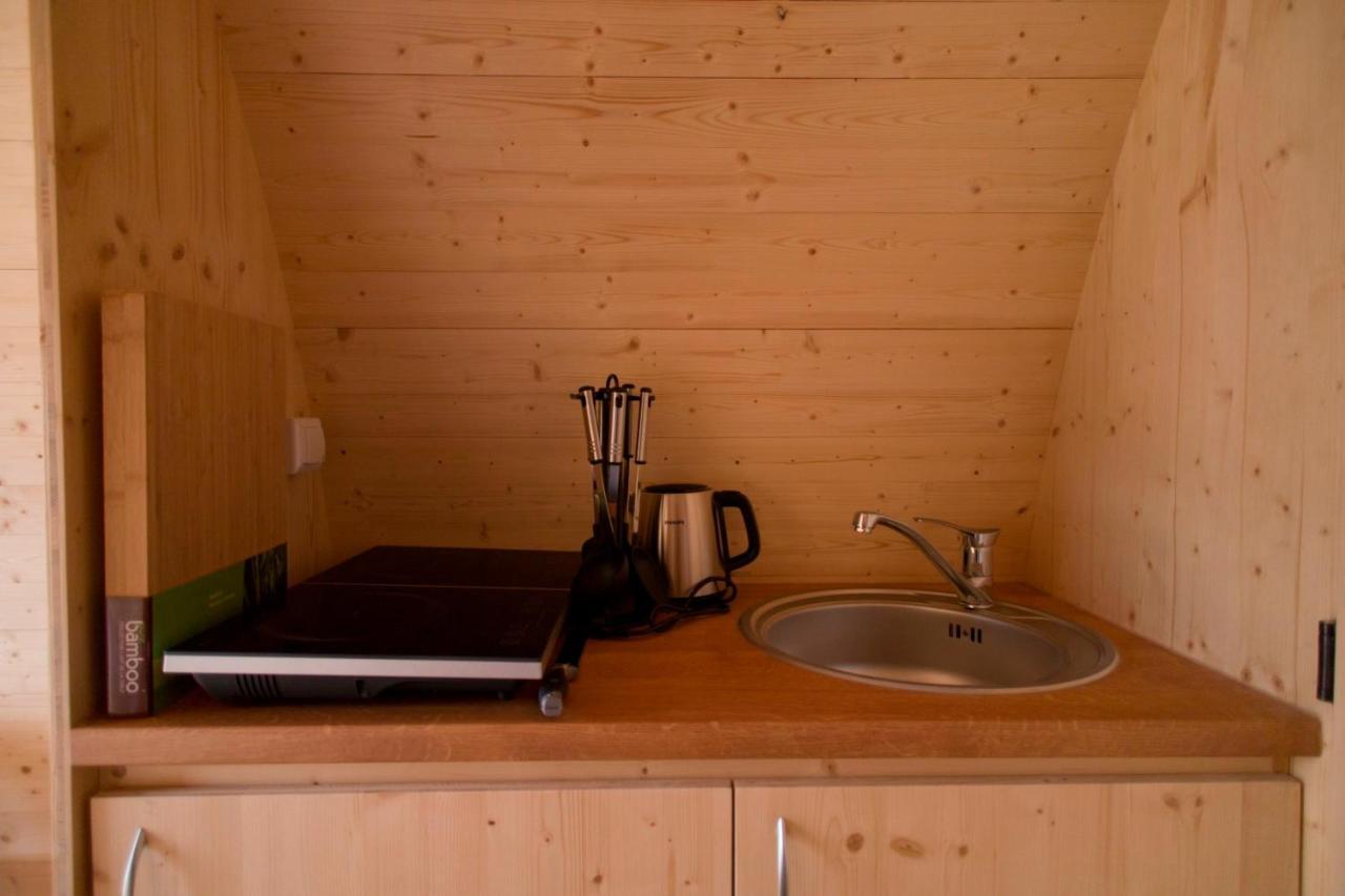 Ferien Im Naturwagen Pod 3 Kröpelin Exterior foto